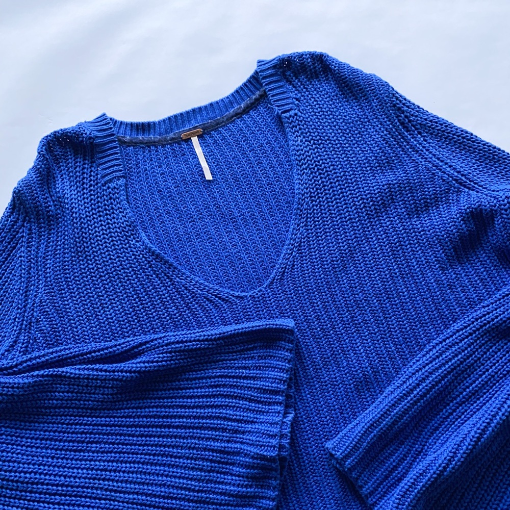 Free People Damsel Bell Sleeve Knit Sweater
